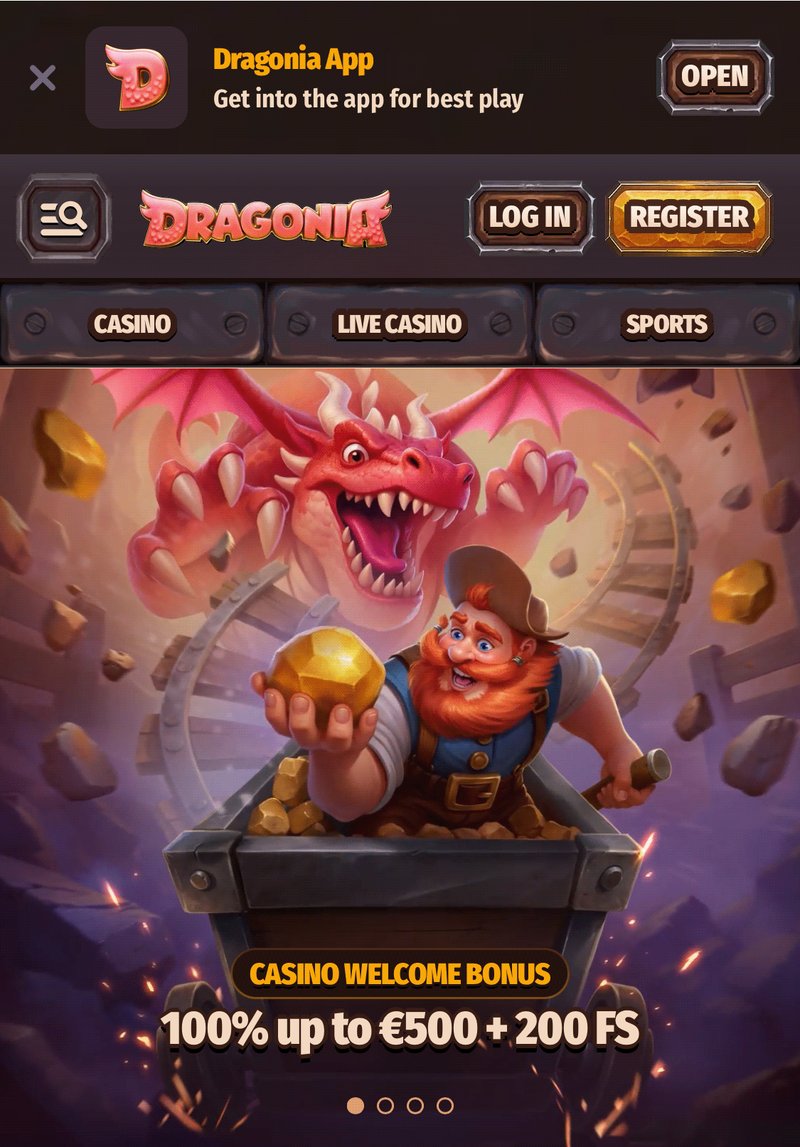 Dragonia casino bonus code à France